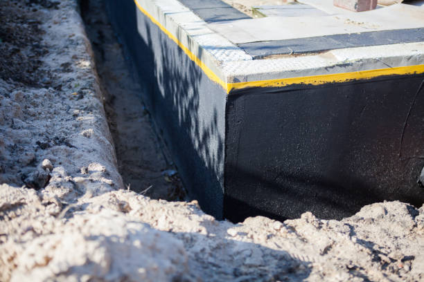 Foundation crack repair in New Era, MI