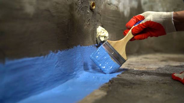 Professional waterproofing crew in New Era, New Era, MI